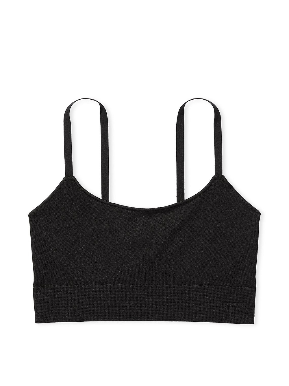 PINK Victoria's Secret Black Scoop Bralette